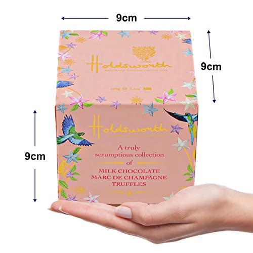 Holdsworth Chocolates Classics - Indulgent Collection an Impressive Assortment of Handmade Truffles Creams, Pralines and Caramels all Coasted with Milk, Dark or White Chocolate