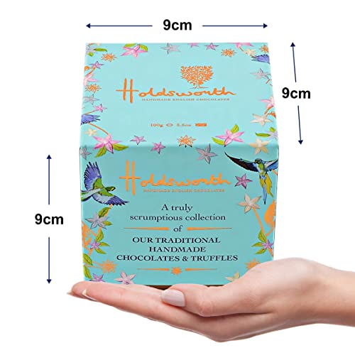 Holdsworth Chocolates Classics - Indulgent Collection an Impressive Assortment of Handmade Truffles Creams, Pralines and Caramels all Coasted with Milk, Dark or White Chocolate