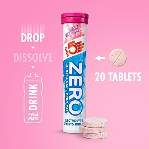 HIGH5 Zero Electrolyte Hydration Tablets Added Vitamin C