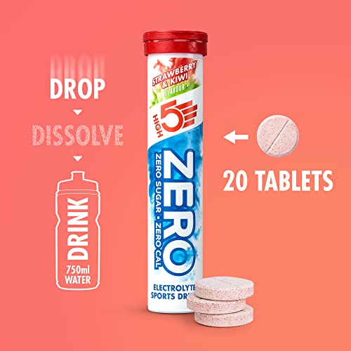 HIGH5 Zero Electrolyte Hydration Tablets Added Vitamin C