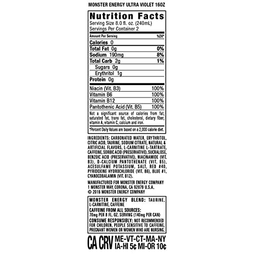 Monster Energy Ultra Rosa PMP