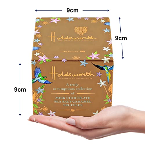 Holdsworth Chocolates Classics - Indulgent Collection an Impressive Assortment of Handmade Truffles Creams, Pralines and Caramels all Coasted with Milk, Dark or White Chocolate
