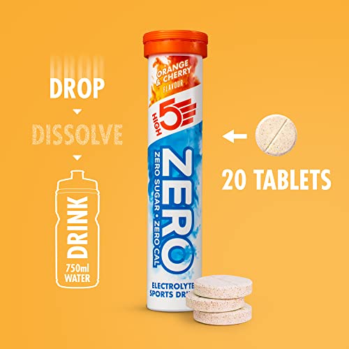 HIGH5 Zero Electrolyte Hydration Tablets Added Vitamin C
