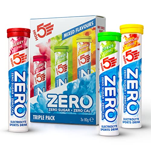 HIGH5 Zero Electrolyte Hydration Tablets Added Vitamin C