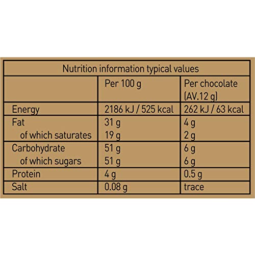 Holdsworth Chocolates Classics - Indulgent Collection an Impressive Assortment of Handmade Truffles Creams, Pralines and Caramels all Coasted with Milk, Dark or White Chocolate