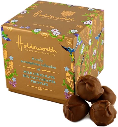 Holdsworth Chocolates Classics - Indulgent Collection an Impressive Assortment of Handmade Truffles Creams, Pralines and Caramels all Coasted with Milk, Dark or White Chocolate