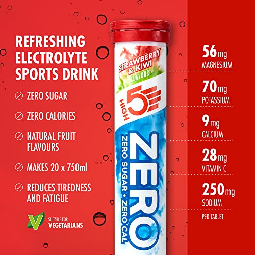 HIGH5 Zero Electrolyte Hydration Tablets Added Vitamin C
