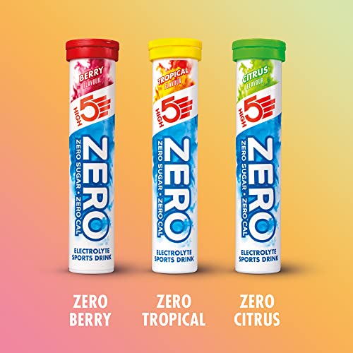 HIGH5 Zero Electrolyte Hydration Tablets Added Vitamin C