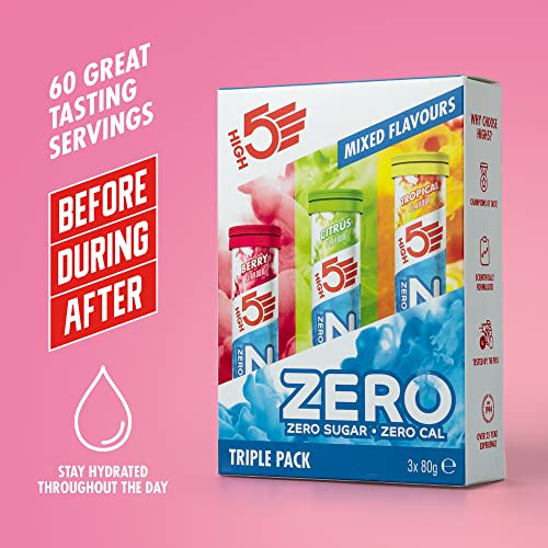 HIGH5 Zero Electrolyte Hydration Tablets Added Vitamin C