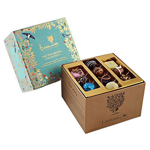Holdsworth Chocolates Classics - Indulgent Collection an Impressive Assortment of Handmade Truffles Creams, Pralines and Caramels all Coasted with Milk, Dark or White Chocolate