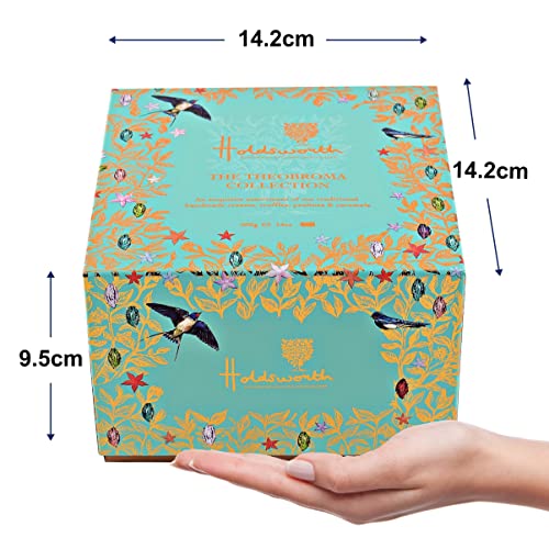 Holdsworth Chocolates Classics - Indulgent Collection an Impressive Assortment of Handmade Truffles Creams, Pralines and Caramels all Coasted with Milk, Dark or White Chocolate