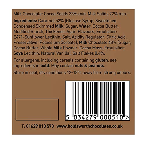Holdsworth Chocolates Classics - Indulgent Collection an Impressive Assortment of Handmade Truffles Creams, Pralines and Caramels all Coasted with Milk, Dark or White Chocolate