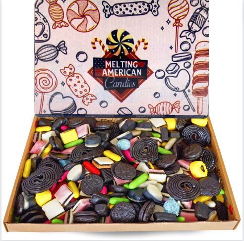 Pick 'n Mix Sweets Gift Box - Large Mixed Liquorice Sweets
