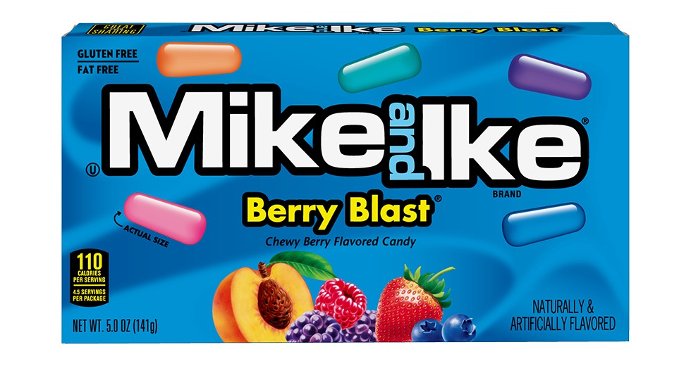 Mike and Ike Berry Blast Chewy Candy