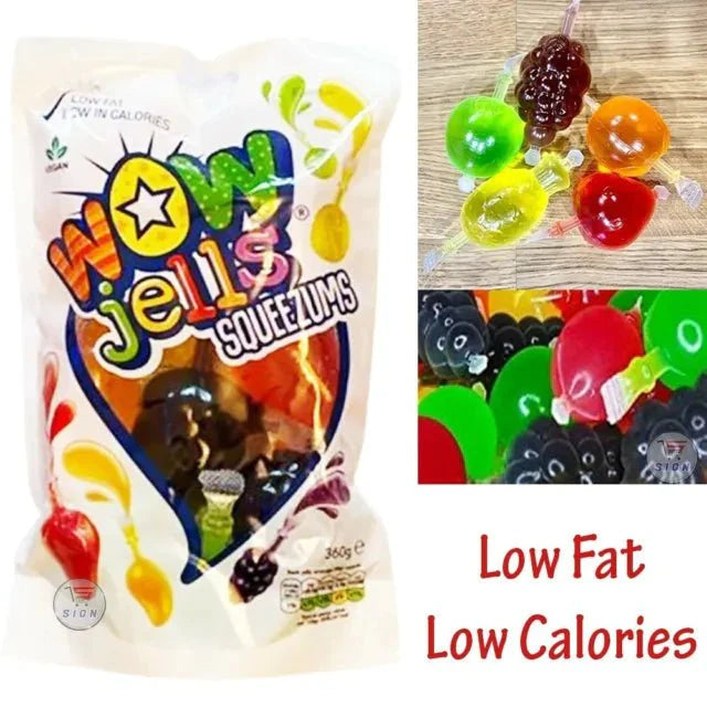 WOW JELLS SQUUEZUMS JELLY FRUITS