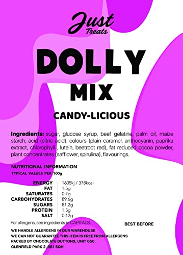 Just Treats Dolly Mixture (1 Kilo Share Bag)