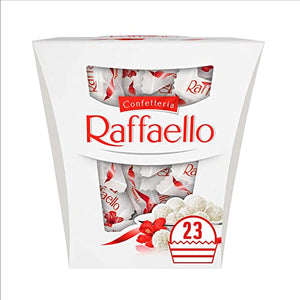 Ferrero Raffaello Pralines, Coconut and Almond Chocolates Box, Coconut Speciality with Coconut Filling and a Whole Almond