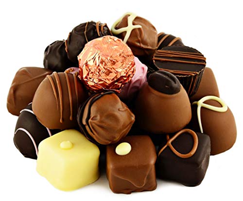 Holdsworth Chocolates Classics - Indulgent Collection an Impressive Assortment of Handmade Truffles Creams, Pralines and Caramels all Coasted with Milk, Dark or White Chocolate