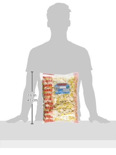 HARIBO Yellow Belly Giant Snakes, Yellow Bellies Bulk Sweets, 3kg