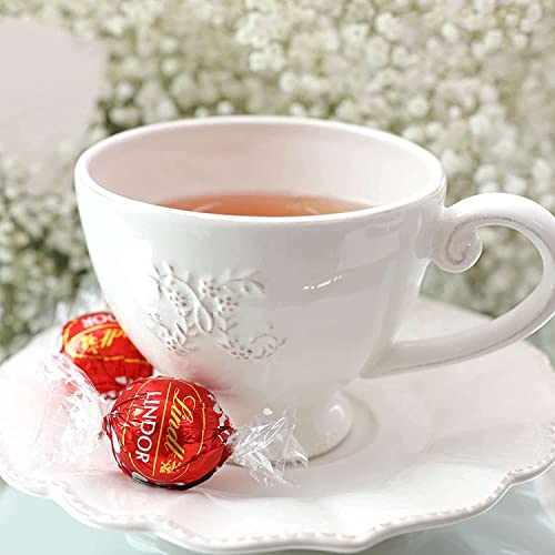 Lindt Lindor Milk Chocolate Truffles Bag - Approx 80 balls, 1 kg - Chocolate Truffles with a Smooth Melting Filling