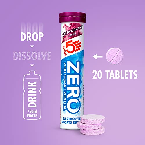 HIGH5 Zero Electrolyte Hydration Tablets Added Vitamin C