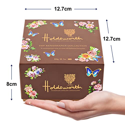 Holdsworth Chocolates Classics - Indulgent Collection an Impressive Assortment of Handmade Truffles Creams, Pralines and Caramels all Coasted with Milk, Dark or White Chocolate