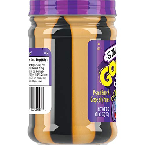 Smucker's Goober Peanut Butter & Grape Jelly Stripes
