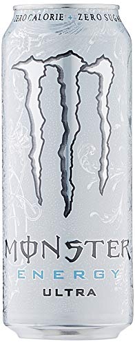 48 x Monster Energy Drink Ultra White Cans (48 x0,5L) Sugar Free