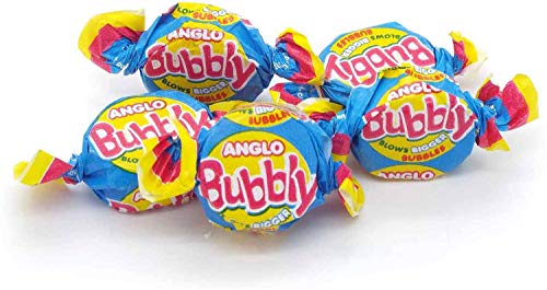 Barratt Anglo Bubbly Vegetarian Classic Mix Sweet, Bubblegum Flavour, 50 Pieces