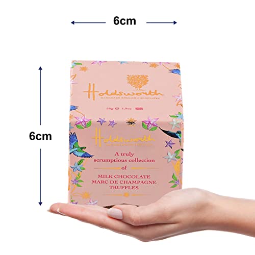 Holdsworth Chocolates Classics - Indulgent Collection an Impressive Assortment of Handmade Truffles Creams, Pralines and Caramels all Coasted with Milk, Dark or White Chocolate