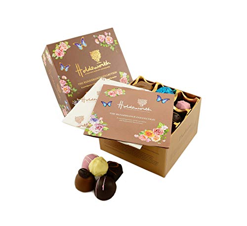 Holdsworth Chocolates Classics - Indulgent Collection an Impressive Assortment of Handmade Truffles Creams, Pralines and Caramels all Coasted with Milk, Dark or White Chocolate