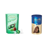 Lindt Lindor Milk Orange Chocolate Truffles Box Chocolate Balls with a Smooth Melting Filling