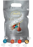 Lindt Lindor Milk Chocolate Truffles Bag - Approx 80 balls, 1 kg - Chocolate Truffles with a Smooth Melting Filling