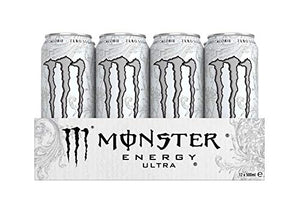 48 x Monster Energy Drink Ultra White Cans (48 x0,5L) Sugar Free