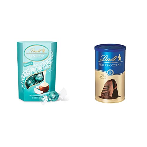 Lindt Lindor Milk Orange Chocolate Truffles Box Chocolate Balls with a Smooth Melting Filling