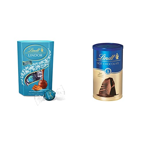 Lindt Lindor Milk Orange Chocolate Truffles Box Chocolate Balls with a Smooth Melting Filling