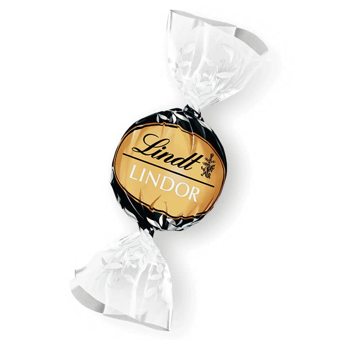 Lindt Lindor Milk Chocolate Truffles Bag - Approx 80 balls, 1 kg - Chocolate Truffles with a Smooth Melting Filling