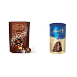 Lindt Lindor Milk Orange Chocolate Truffles Box Chocolate Balls with a Smooth Melting Filling