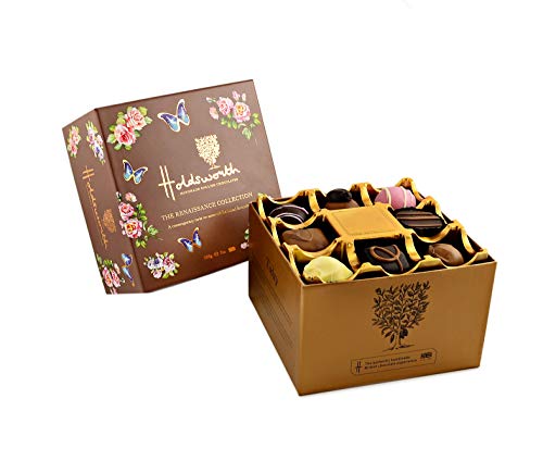 Holdsworth Chocolates Classics - Indulgent Collection an Impressive Assortment of Handmade Truffles Creams, Pralines and Caramels all Coasted with Milk, Dark or White Chocolate