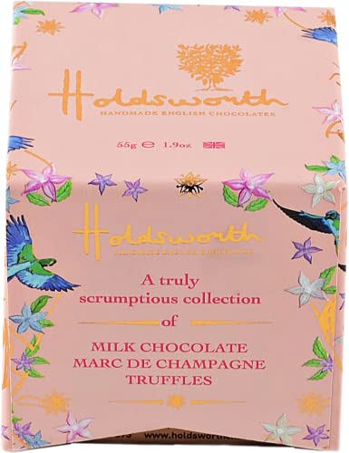 Holdsworth Chocolates Classics - Indulgent Collection an Impressive Assortment of Handmade Truffles Creams, Pralines and Caramels all Coasted with Milk, Dark or White Chocolate