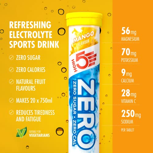 HIGH5 Zero Electrolyte Hydration Tablets Added Vitamin C