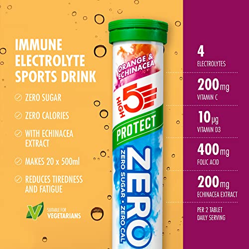 HIGH5 Zero Electrolyte Hydration Tablets Added Vitamin C