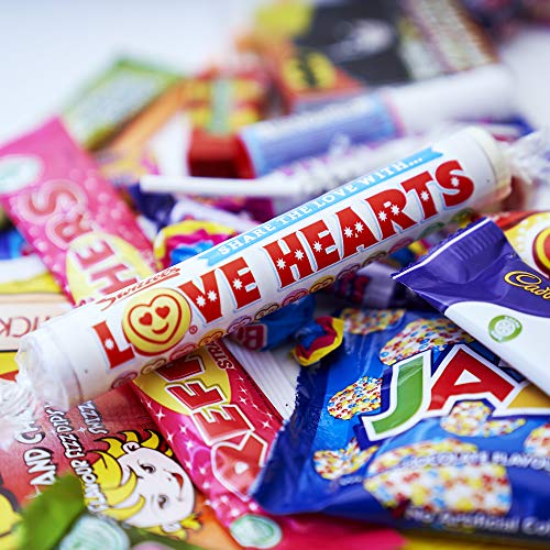 Bumper Retro Sweets Gift Box: Gorgeously Packaged Old Fashioned Pick & Mix Sweetie Selection Hamper: Birthday Present For Him & Her, Men, Women, Boys, Girls