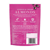 FOREST FEAST Salted Dark Chocolate Almonds 12 x 40g | Dark Chocolate Coated Salted Almonds with Real Belgian Dark Chocolate, Gluten Free High Protein Vegan Snack