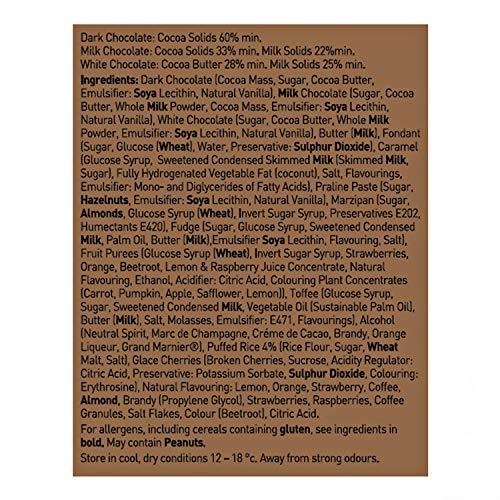 Holdsworth Chocolates Classics - Indulgent Collection an Impressive Assortment of Handmade Truffles Creams, Pralines and Caramels all Coasted with Milk, Dark or White Chocolate