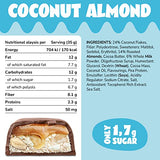 ahead ACHIEVE | Keto Chocolate Bars – 18 x 35g – Coconut Almond – Low Carb Sugar Free – 100% Natural with MCT-Fats – Keto Snacks & Healthy Snacks