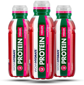 Wow Hydrate Water (Protein/Electrolyte) 12x500ml