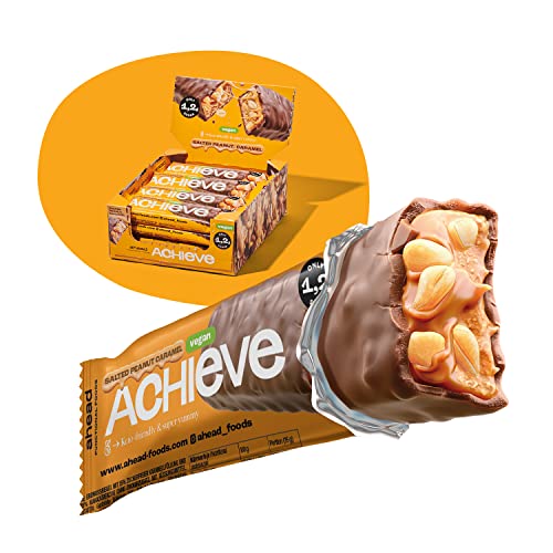 ahead ACHIEVE | Keto Chocolate Bars – 18 x 35g – Coconut Almond – Low Carb Sugar Free – 100% Natural with MCT-Fats – Keto Snacks & Healthy Snacks