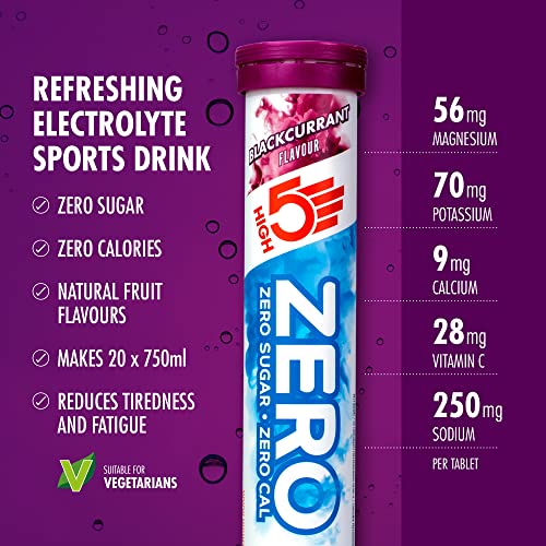 HIGH5 Zero Electrolyte Hydration Tablets Added Vitamin C