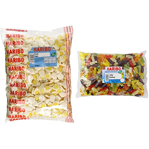 HARIBO Yellow Belly Giant Snakes, Yellow Bellies Bulk Sweets, 3kg